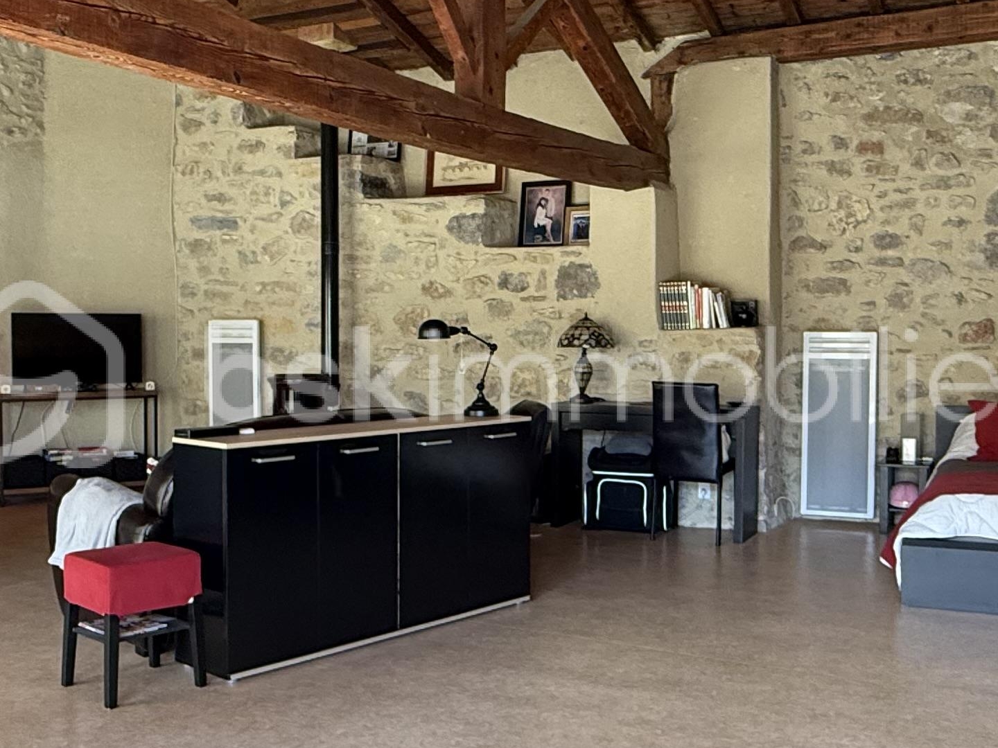 Maison à vendre - 1 pièce - 80m2 - La Bastide-Sur-L'... (09600)