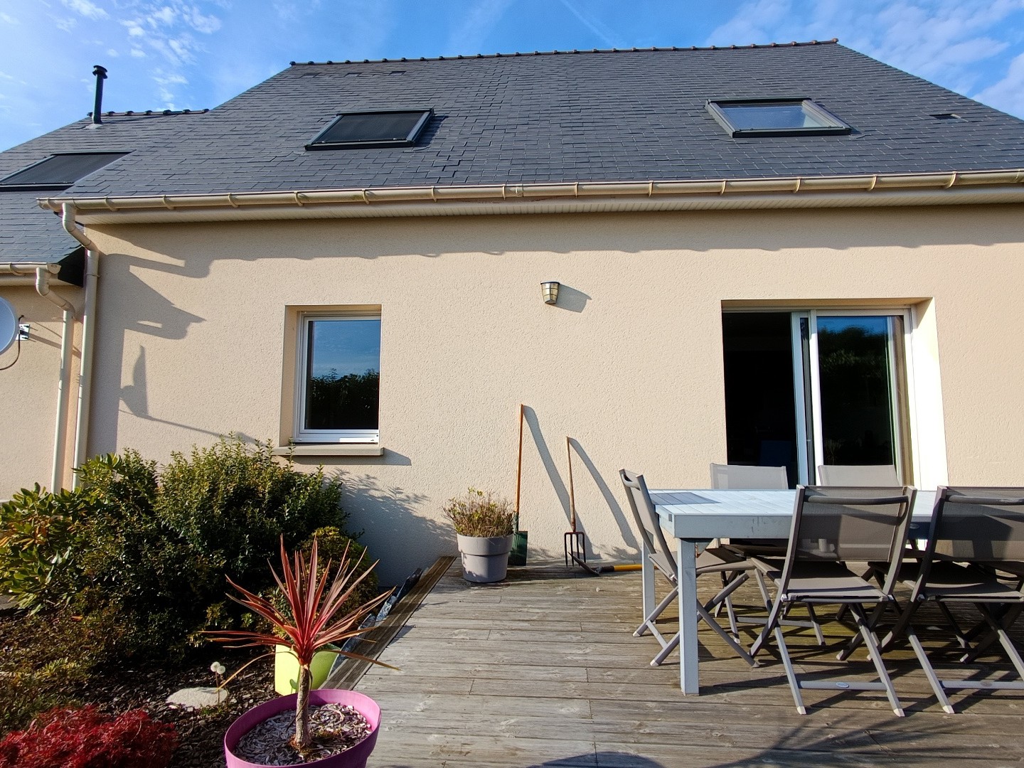 Maison vie de plain pied sur Ploudaniel