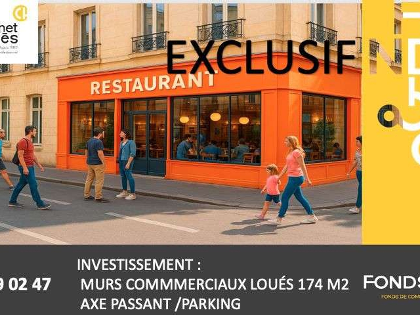 Location murs commerciaux 174m² Bourg-lès-Valence