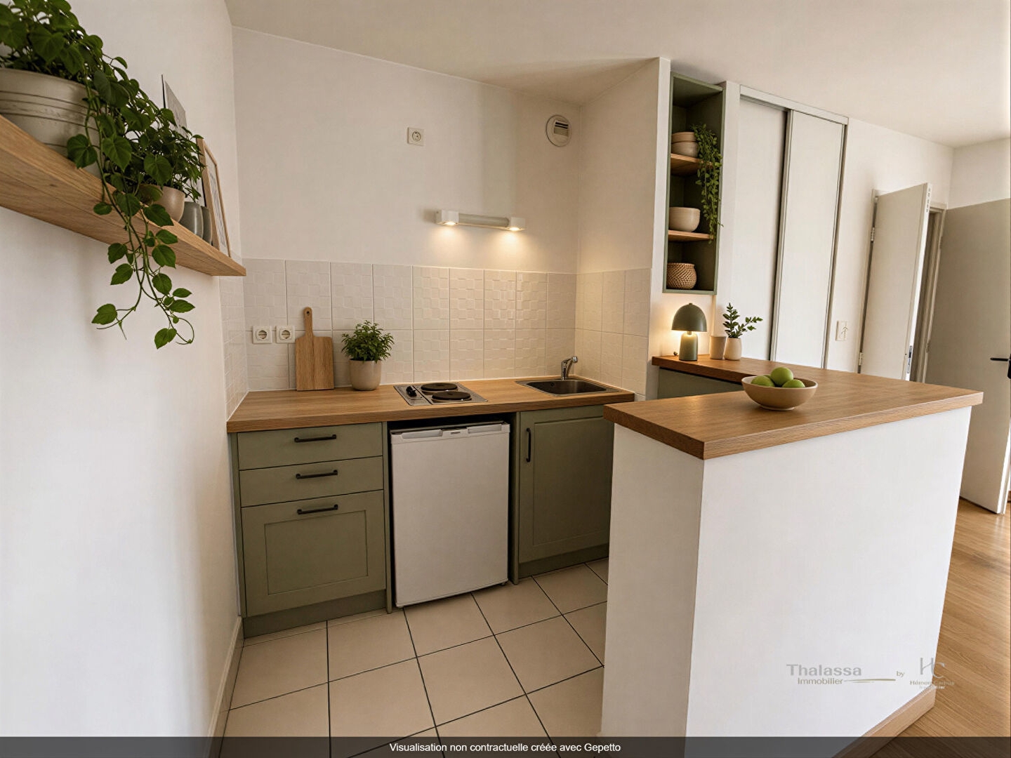 Appartement Nantes 2 pièce(s) 38.5 m2