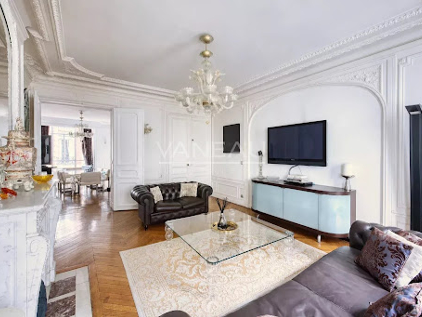 Appartement à vendre - 7 pièces - 210m2 - Paris 16e (75016)