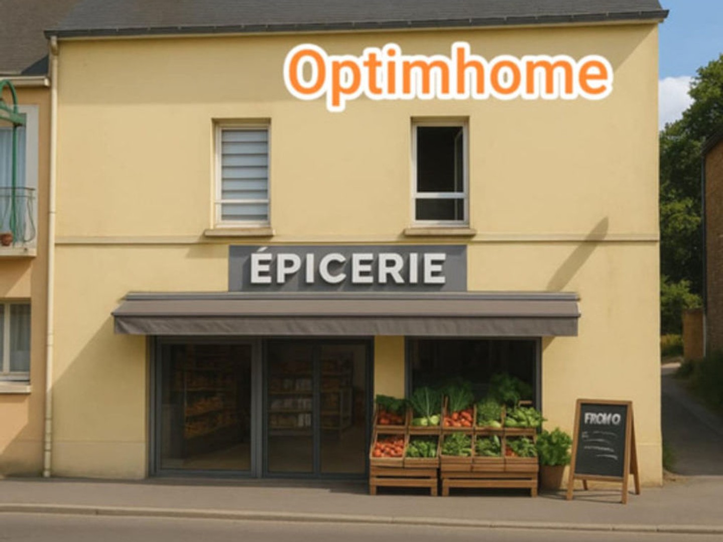 Commerce d'alimentation 140 m²