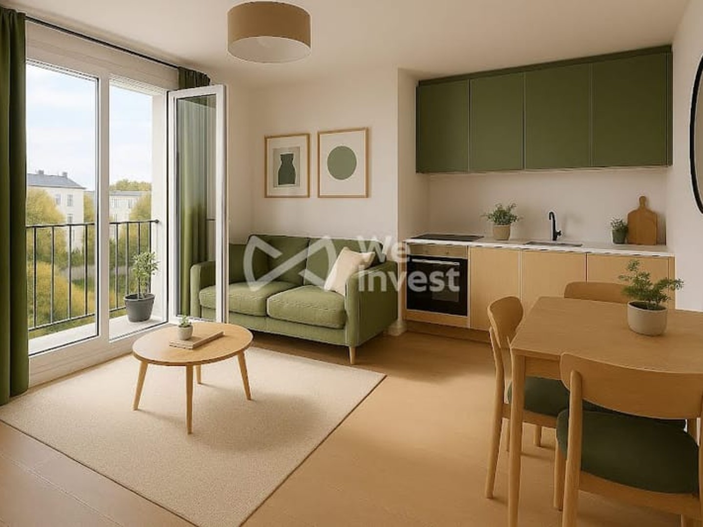 Appartement 2 pièces 44 m²