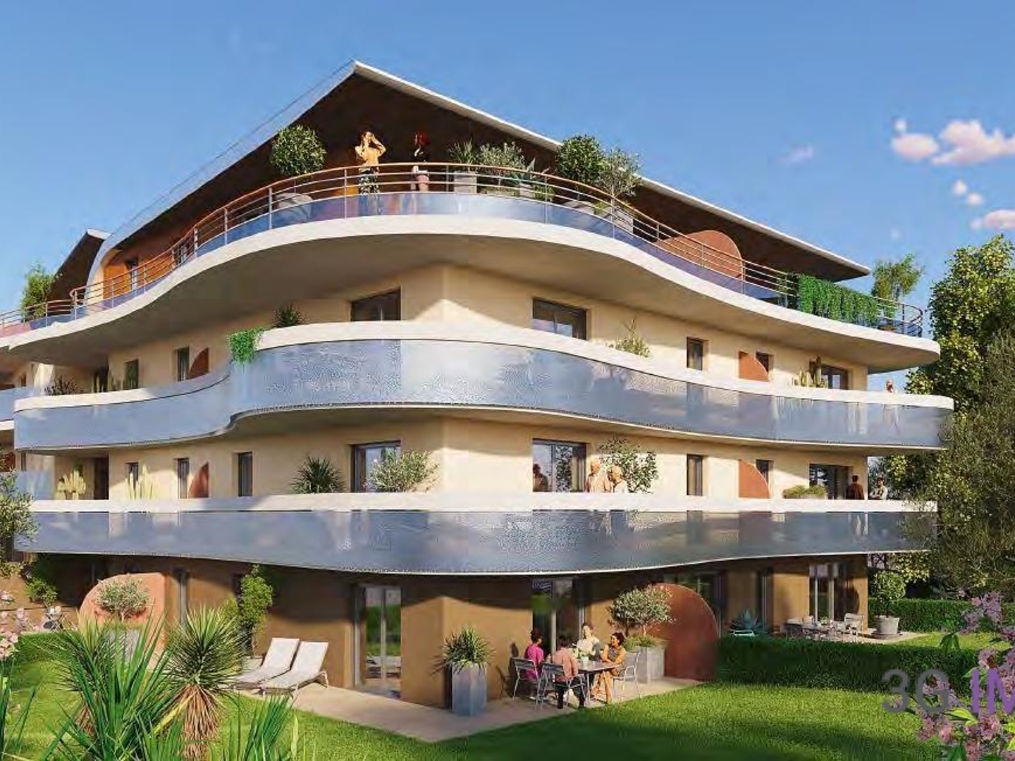 Appartement à vendre - 3 pièces - 66m2 - Villeneuve-Loubet (06270)