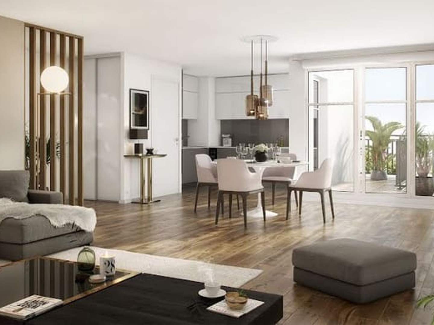 Appartement 3 pièces 65 m²