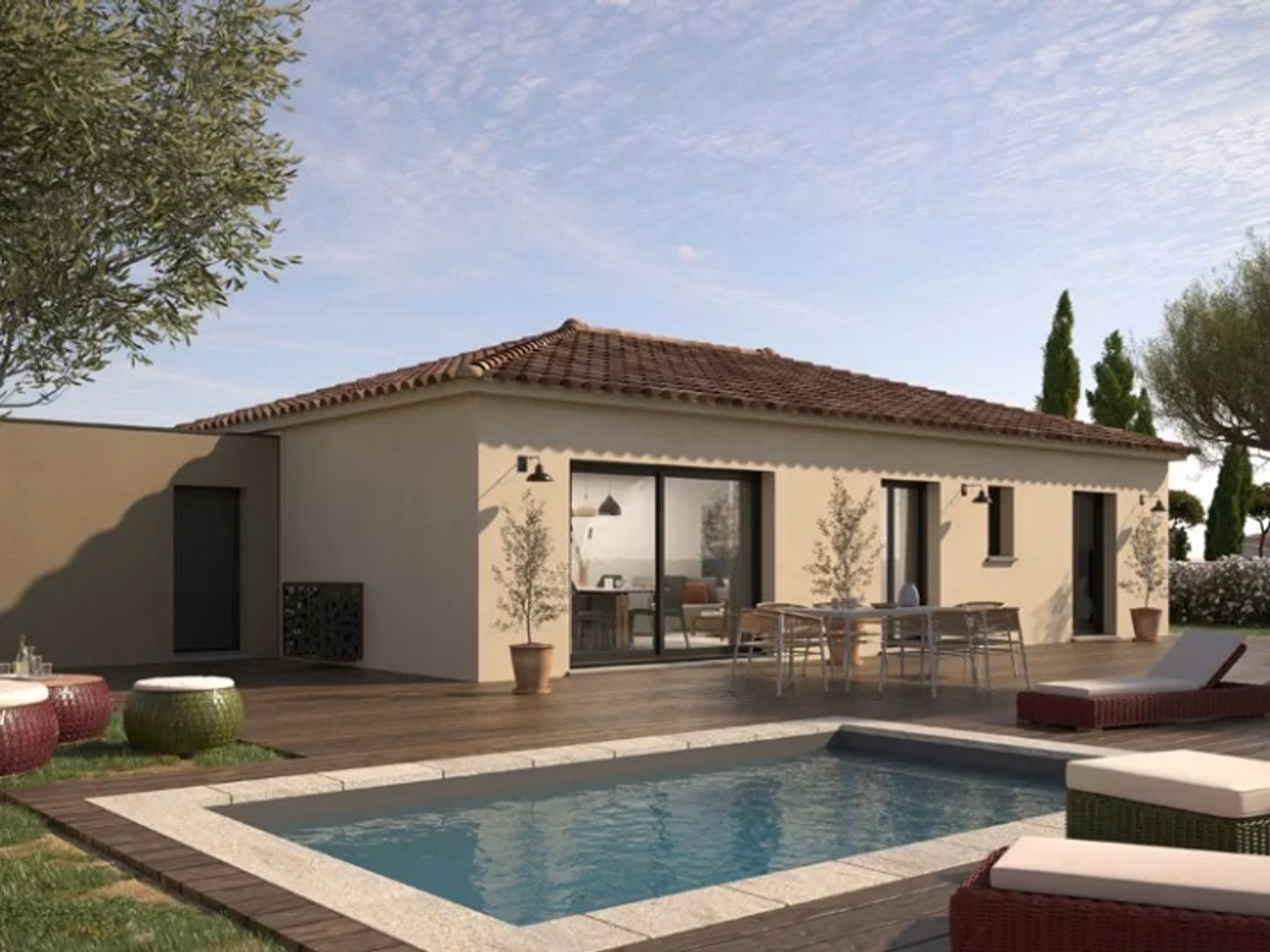 Maison neuve 5 pièces 110 m²
