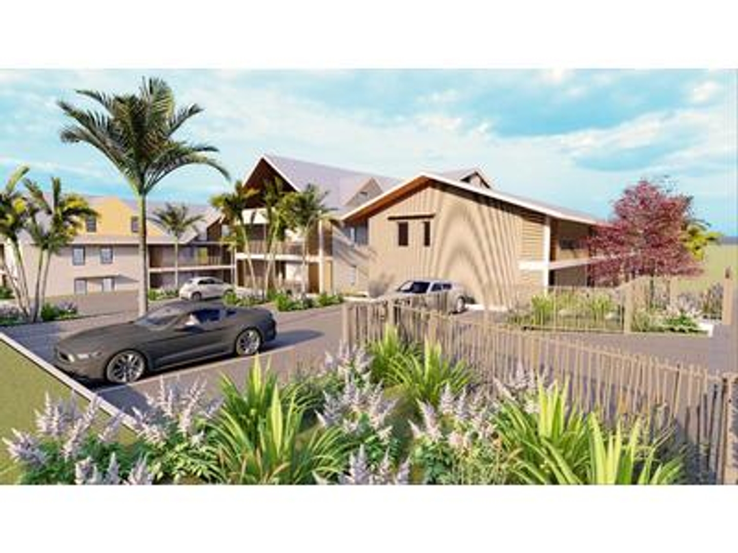 Appartement à vendre - 2 pièces - 44m2 - Baie-Mahault (97122)