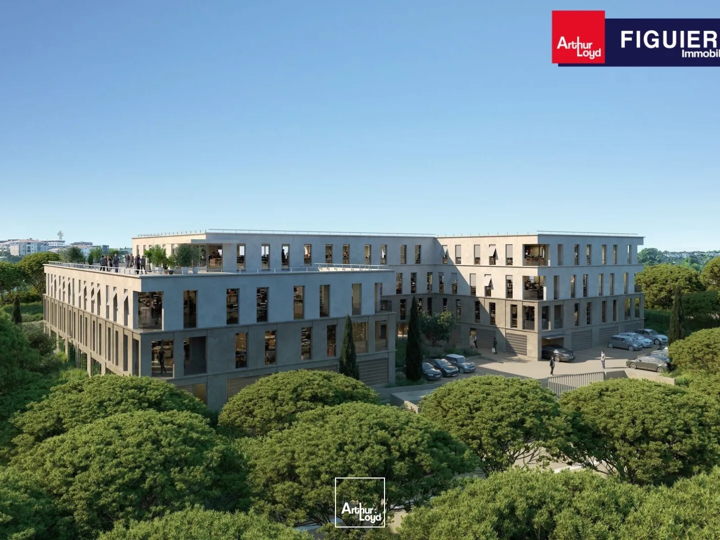 BUREAUX NEUFS A VENDRE AU COEUR DE LA DURANNE