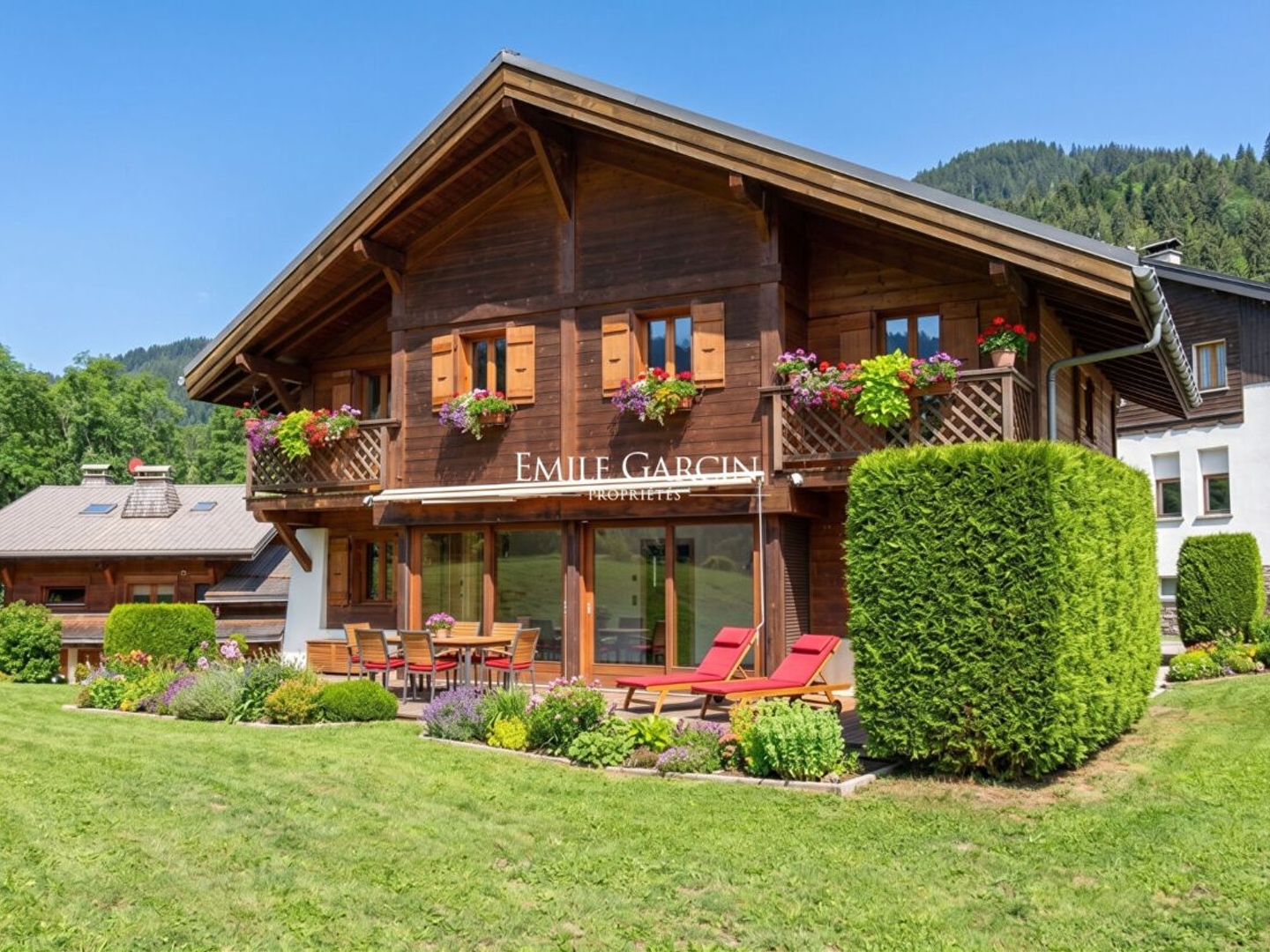 Chalet à vendre Megève - Vue Mont Blanc
