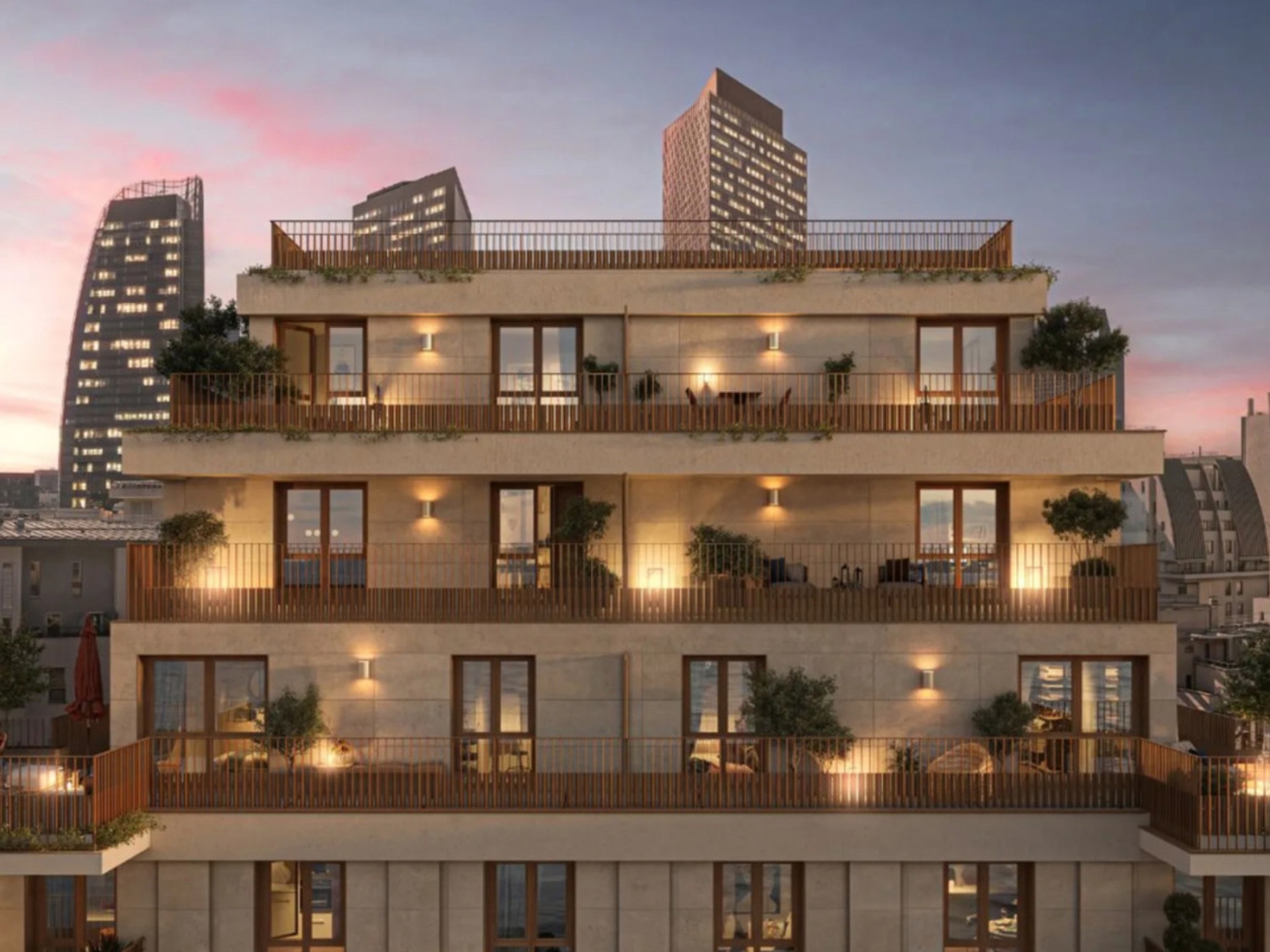 Appartement T4 à Courbevoie