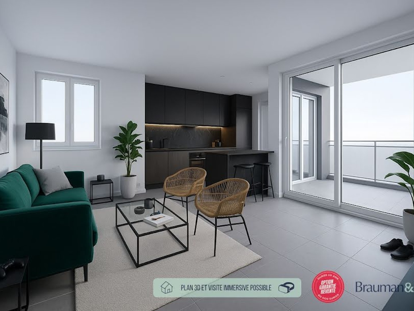 Appartement 4 pièces 83 m²
