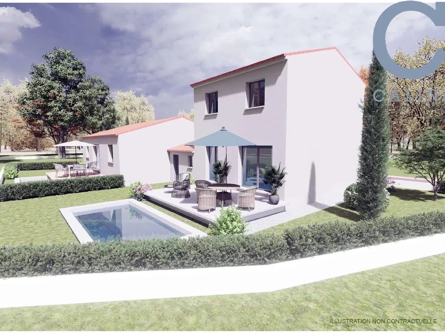 Maison à vendre - 4 pièces - 82m2 - Saint-Chaptes (30190)