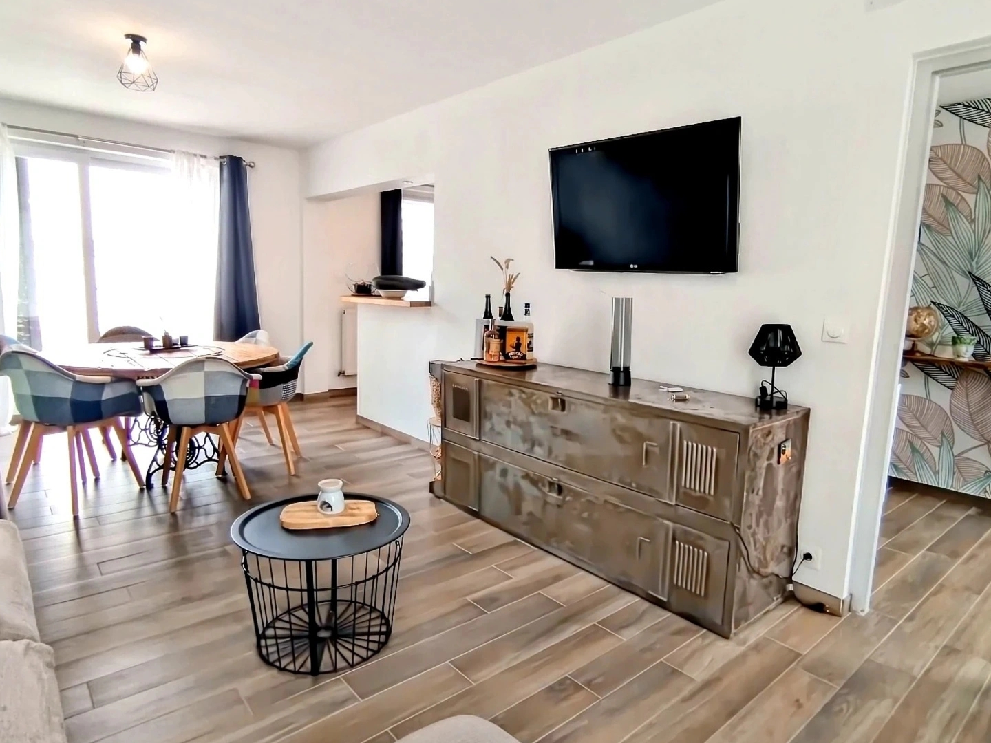 02100 GRICOURT - MAISON SEMI MITOYENNE - VIE DE PLAIN PIED - 4 CHAMBRES - JARDIN - DPE D