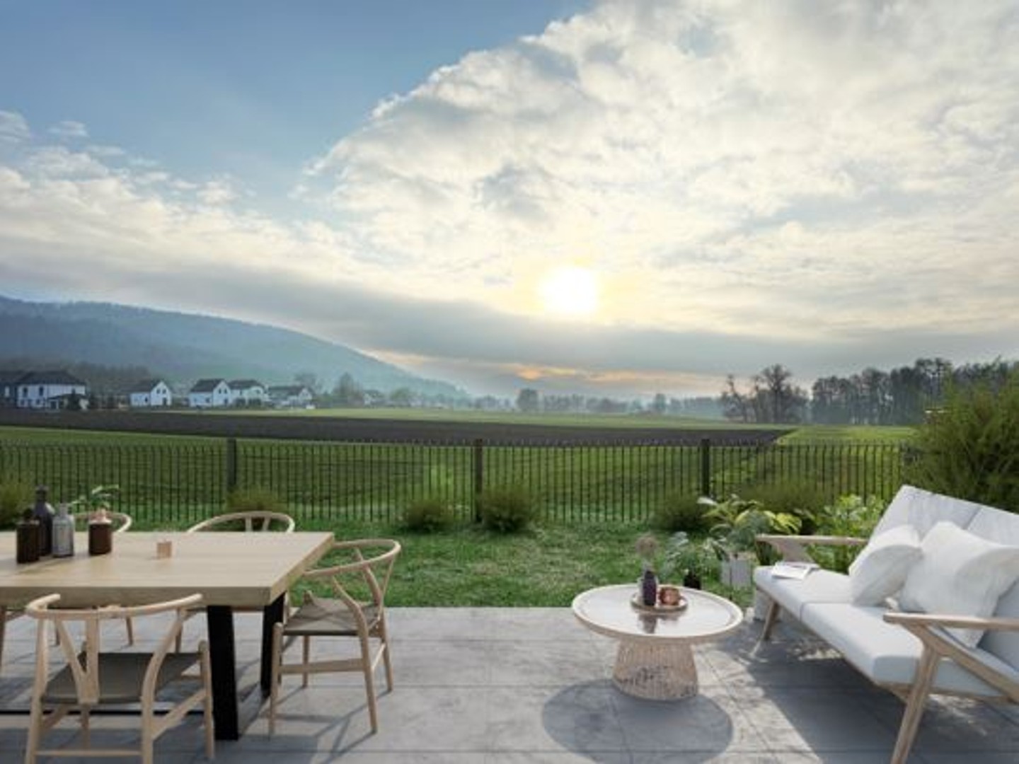 Rez de Jardin avec vue exceptionnelle