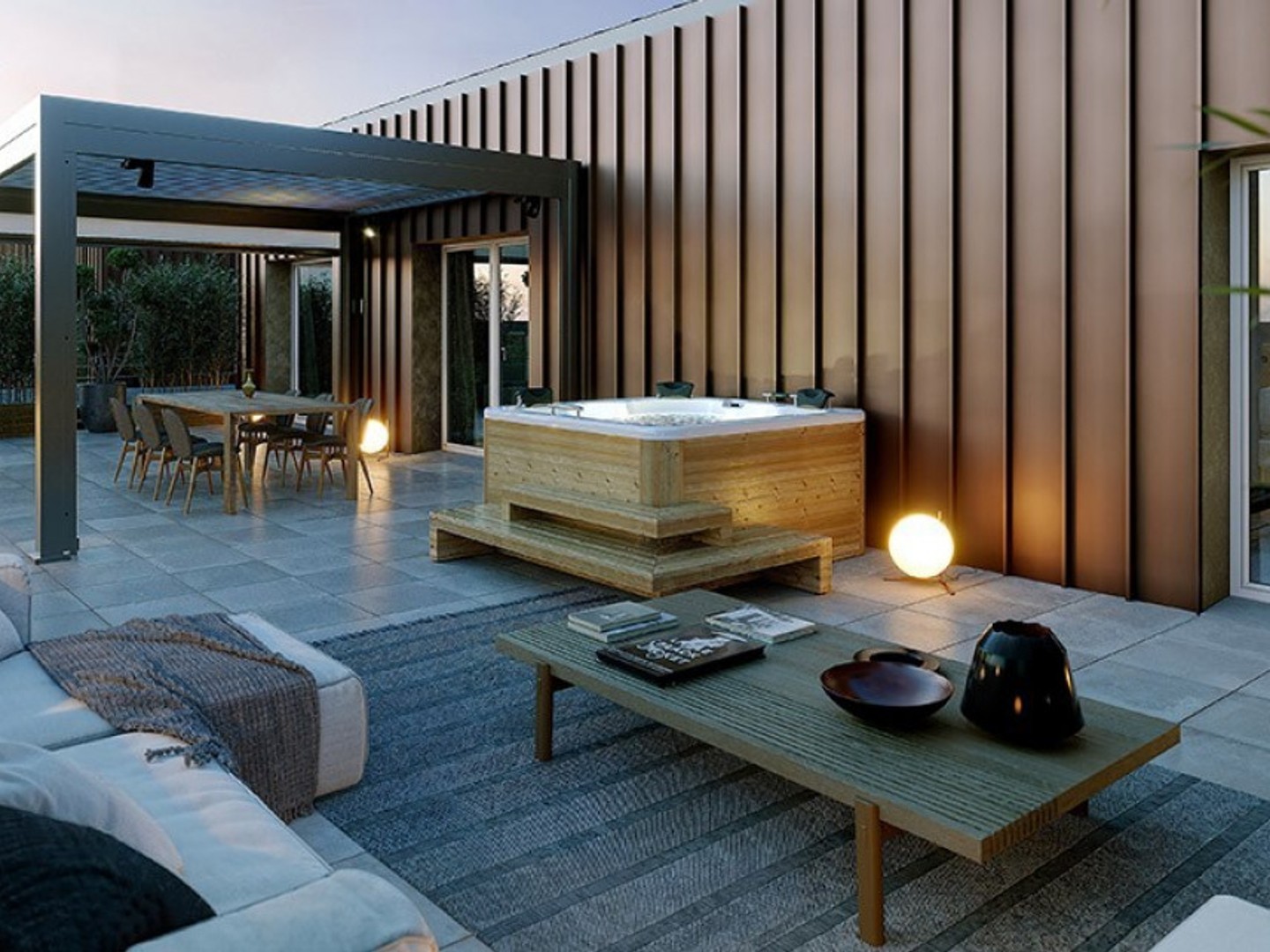Maison sur le toit 5 pièces
