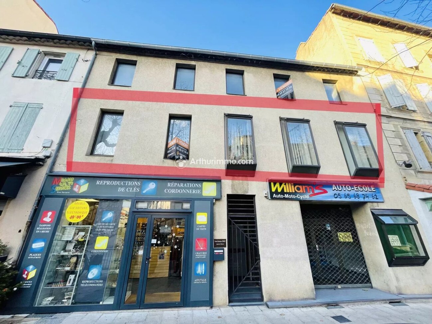 Boutique 4 pièces 73 m²