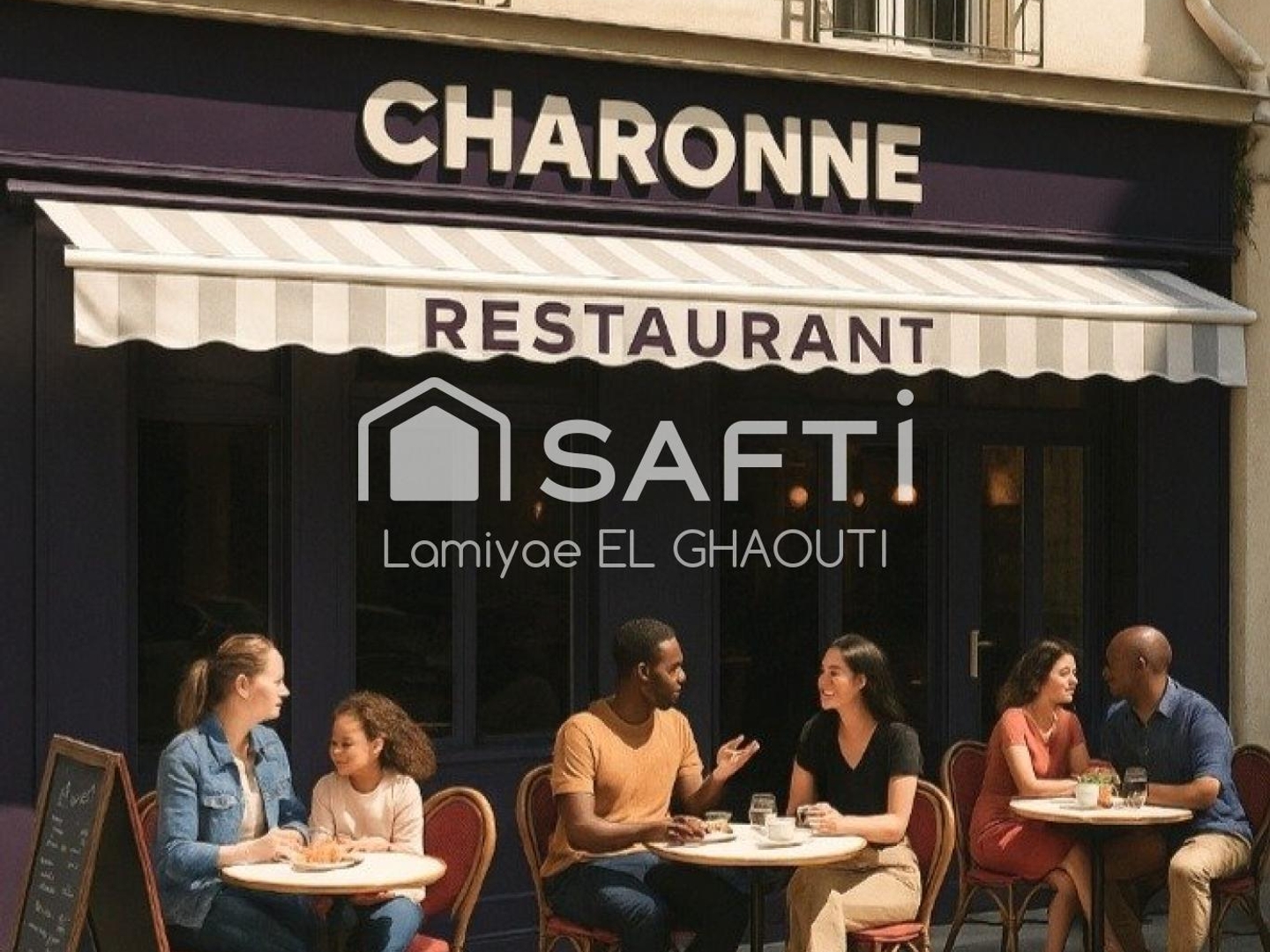 EXTRACTION TERRASSE et STUDIO au coeur de CHARONNE