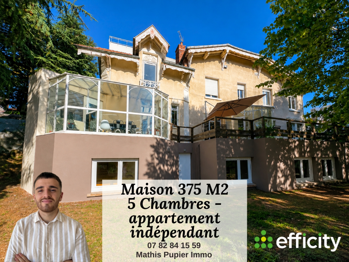 Maison 10 pièces 375 m²