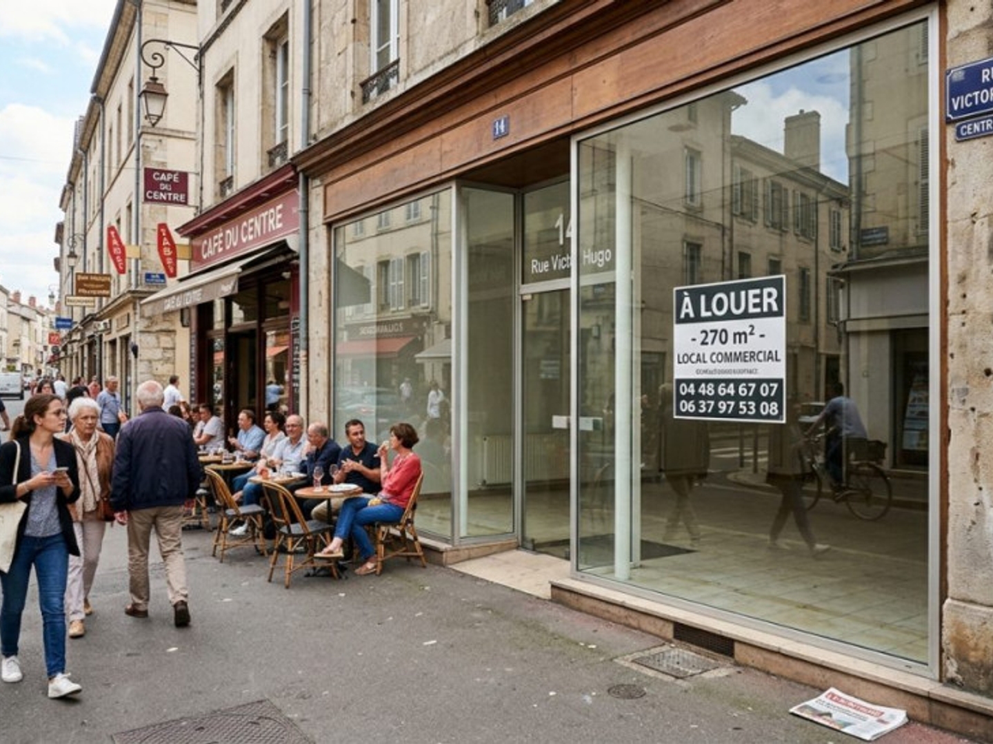 Local commercial 270 m²