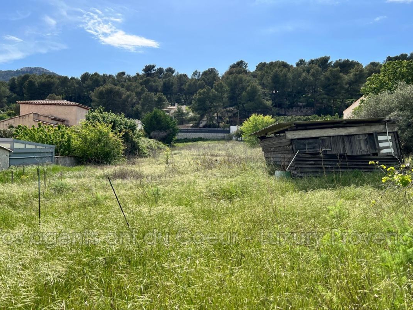 Terrain à vendre - 465m2 - Saint-Savournin (13119)