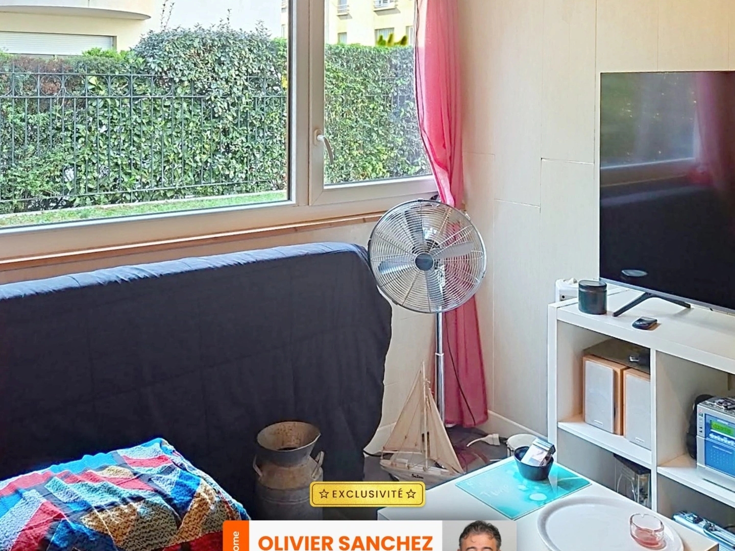 Studio 1 pièce 19 m²