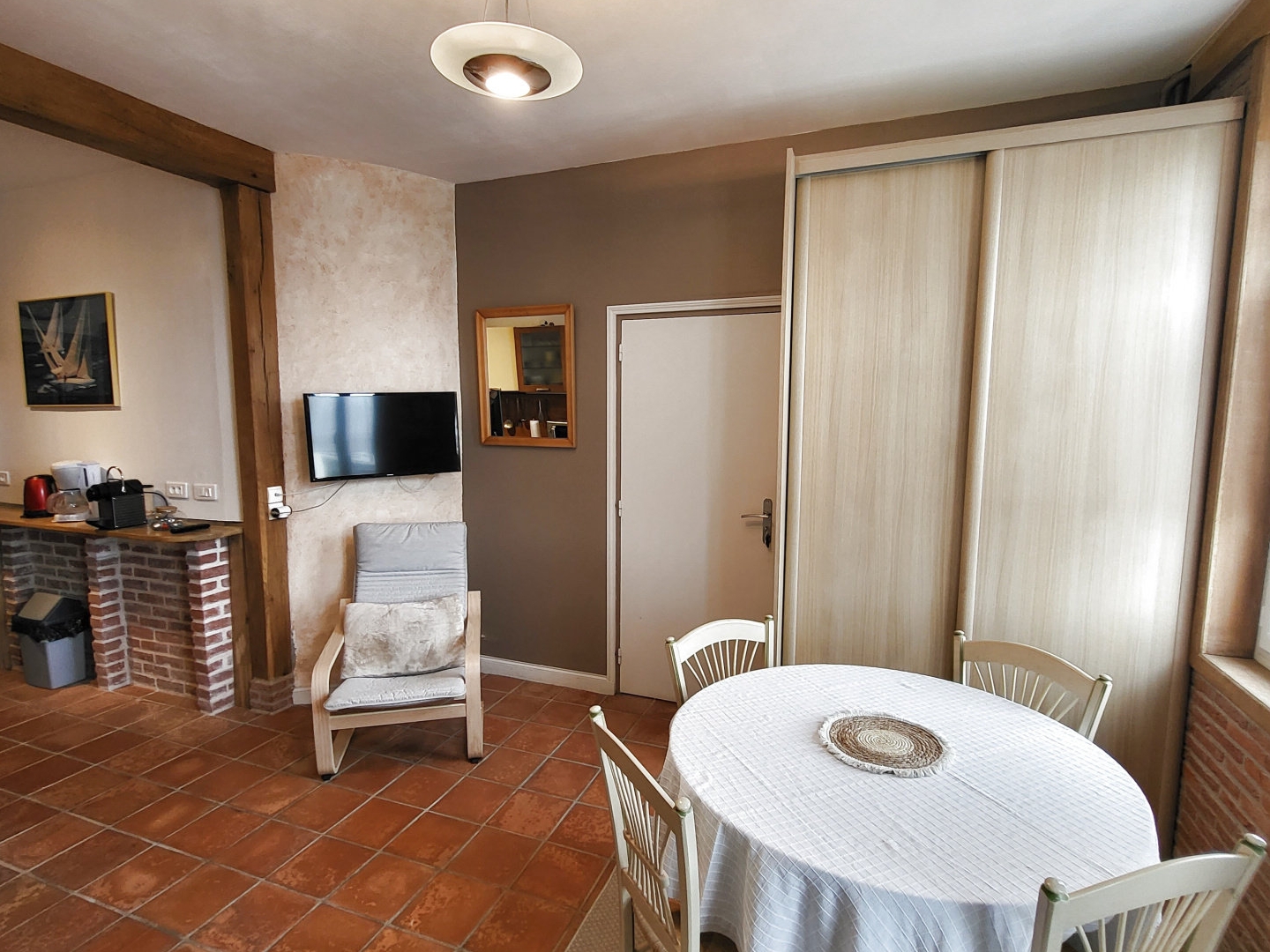 Studio meublé à vendre sur le Quai Maupassant à Fécamp