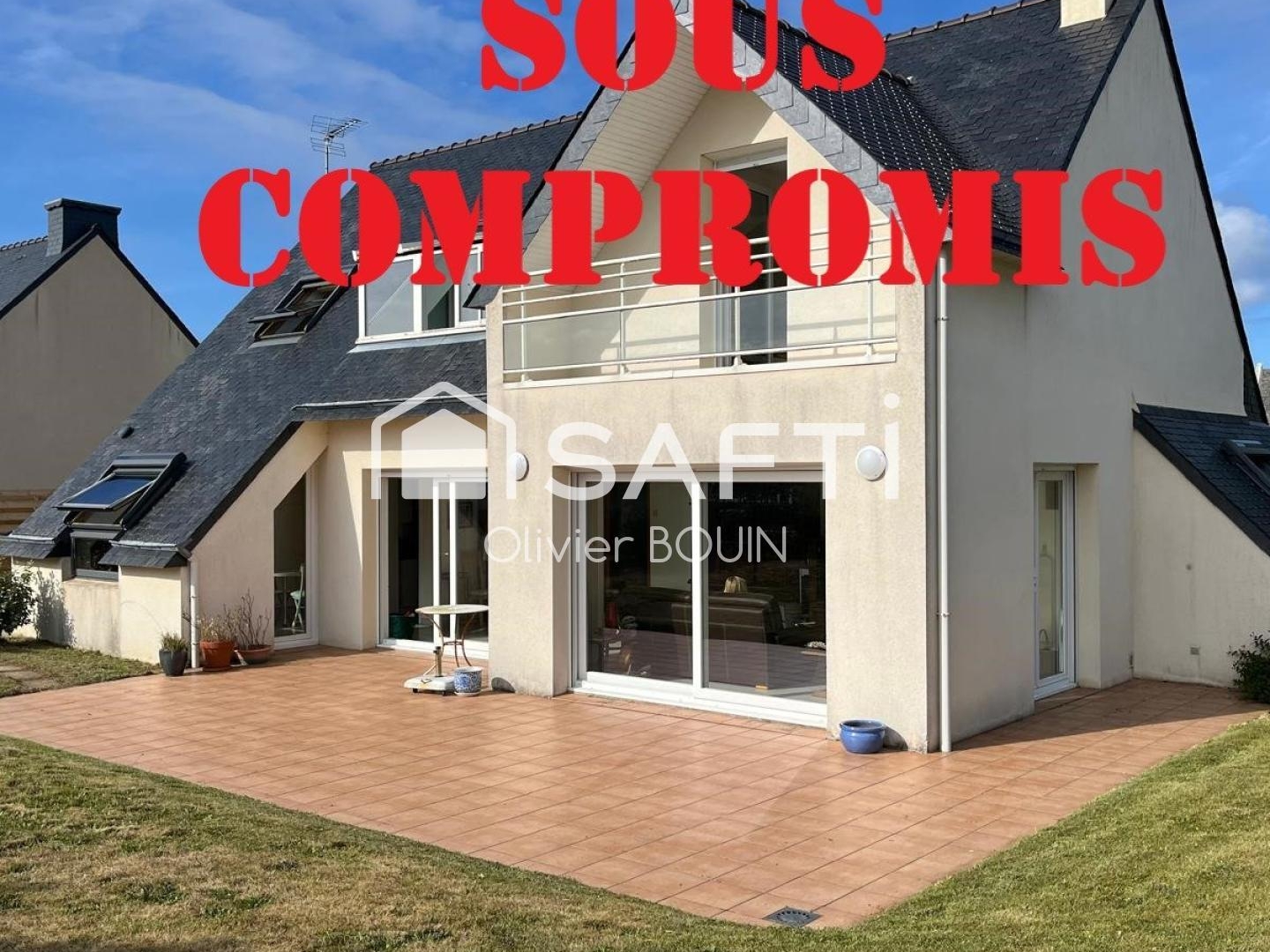 Maison lumineuse toute proche de la plage