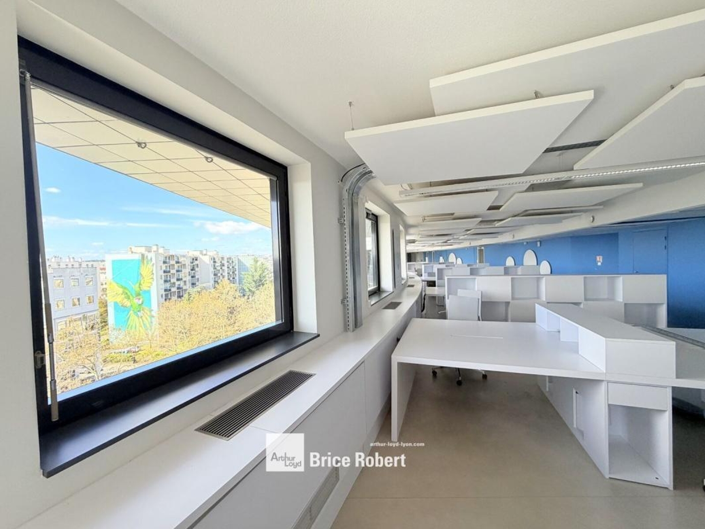 Bureaux à vendre Lyon 3ème open space 1500 m² proche métro D