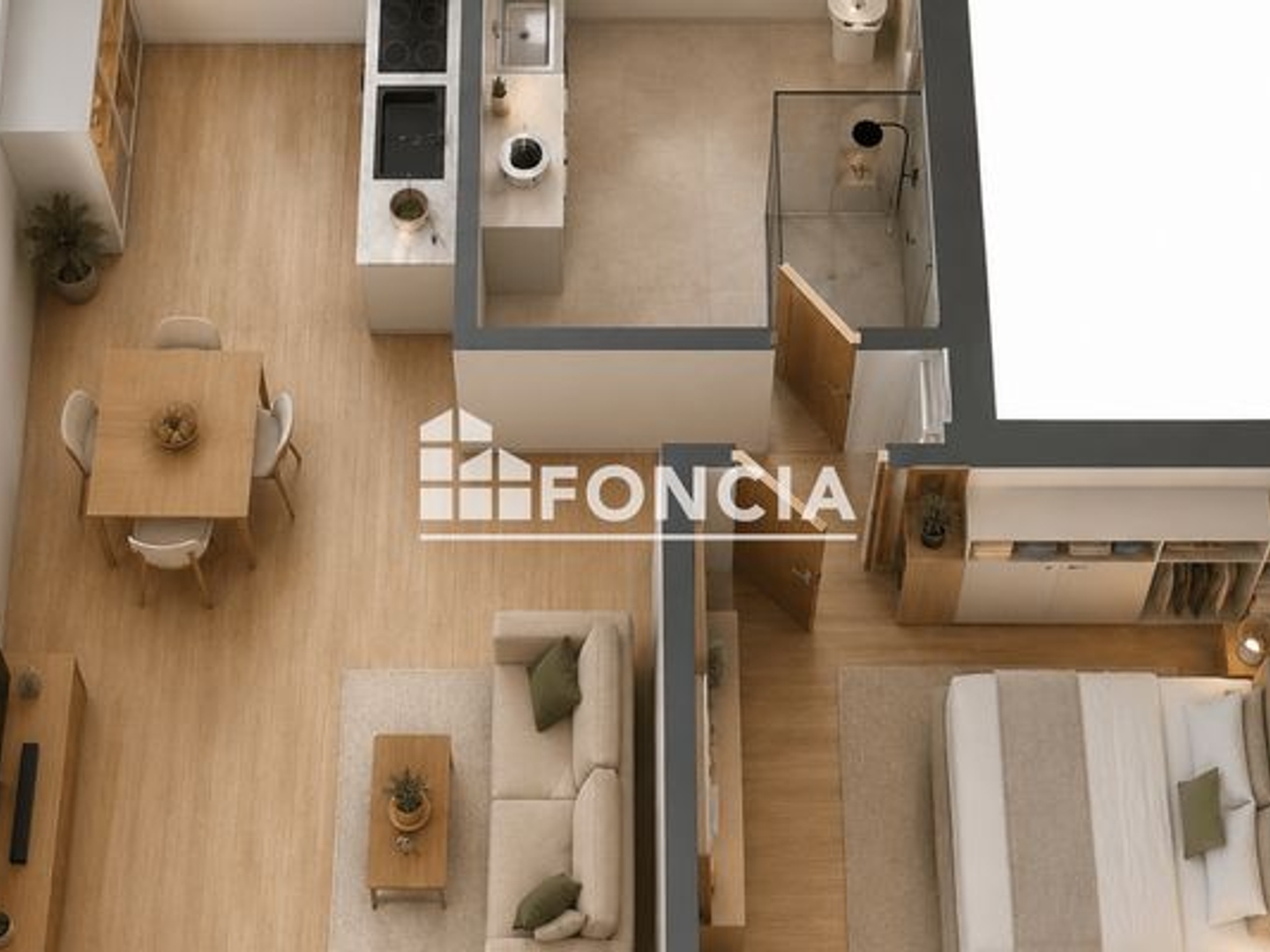 Appartement à vendre - 2 pièces - 30m2 - Bordeaux (33000)