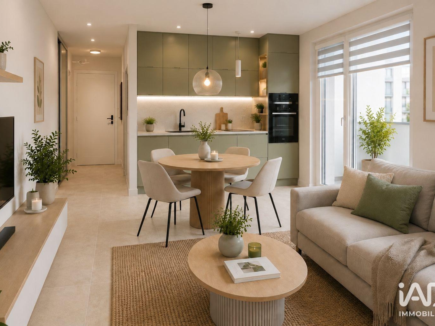Appartement 2 pièces 43 m²