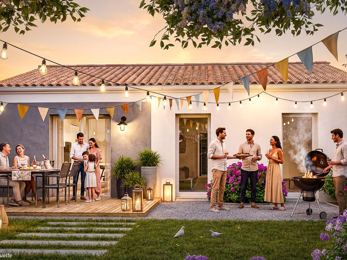 Terrain + maison 69 m²
