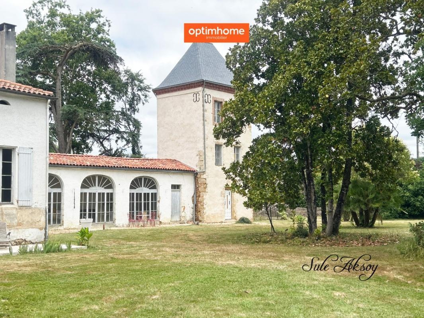 Vente Domaine - Ensemble immobilier du XIXe de 2 bâtiments avec tours, idéal gîtes et chambres d'hôtes