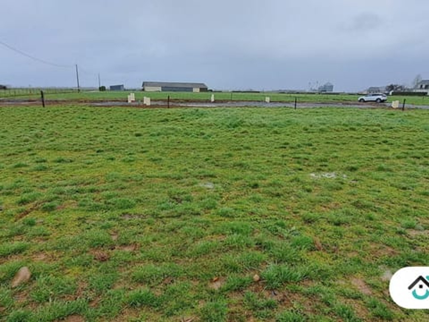 Terrain 968 m²