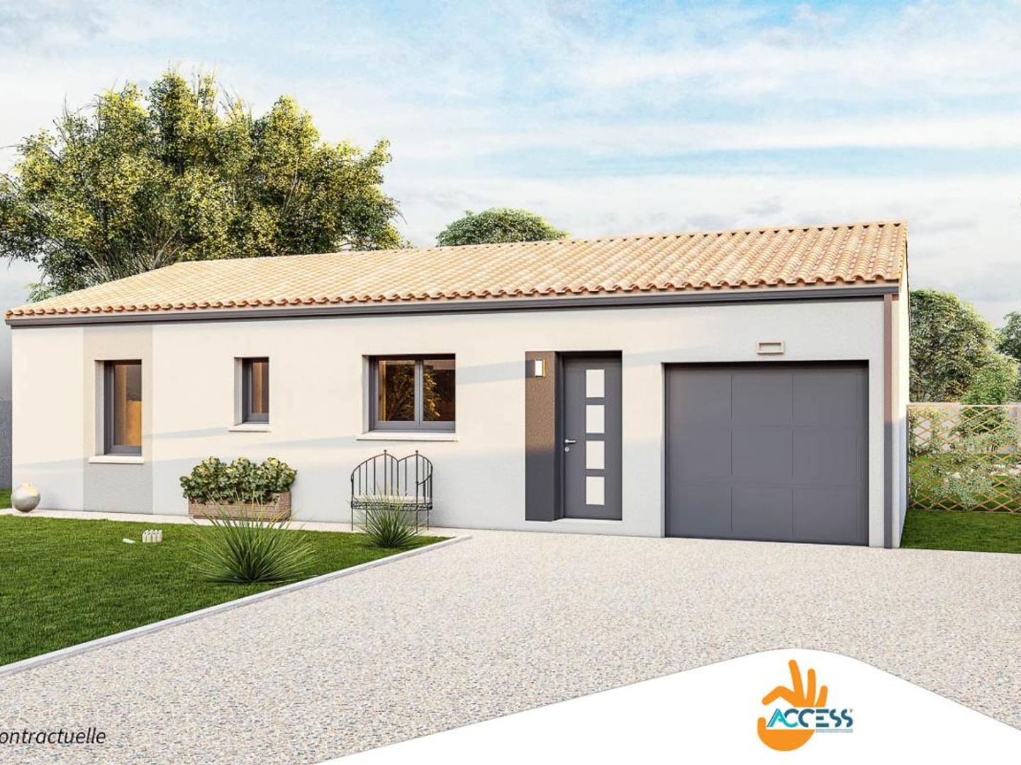 Maison à vendre - 75m2 - Saint-Léger-De-Mo... (86120)