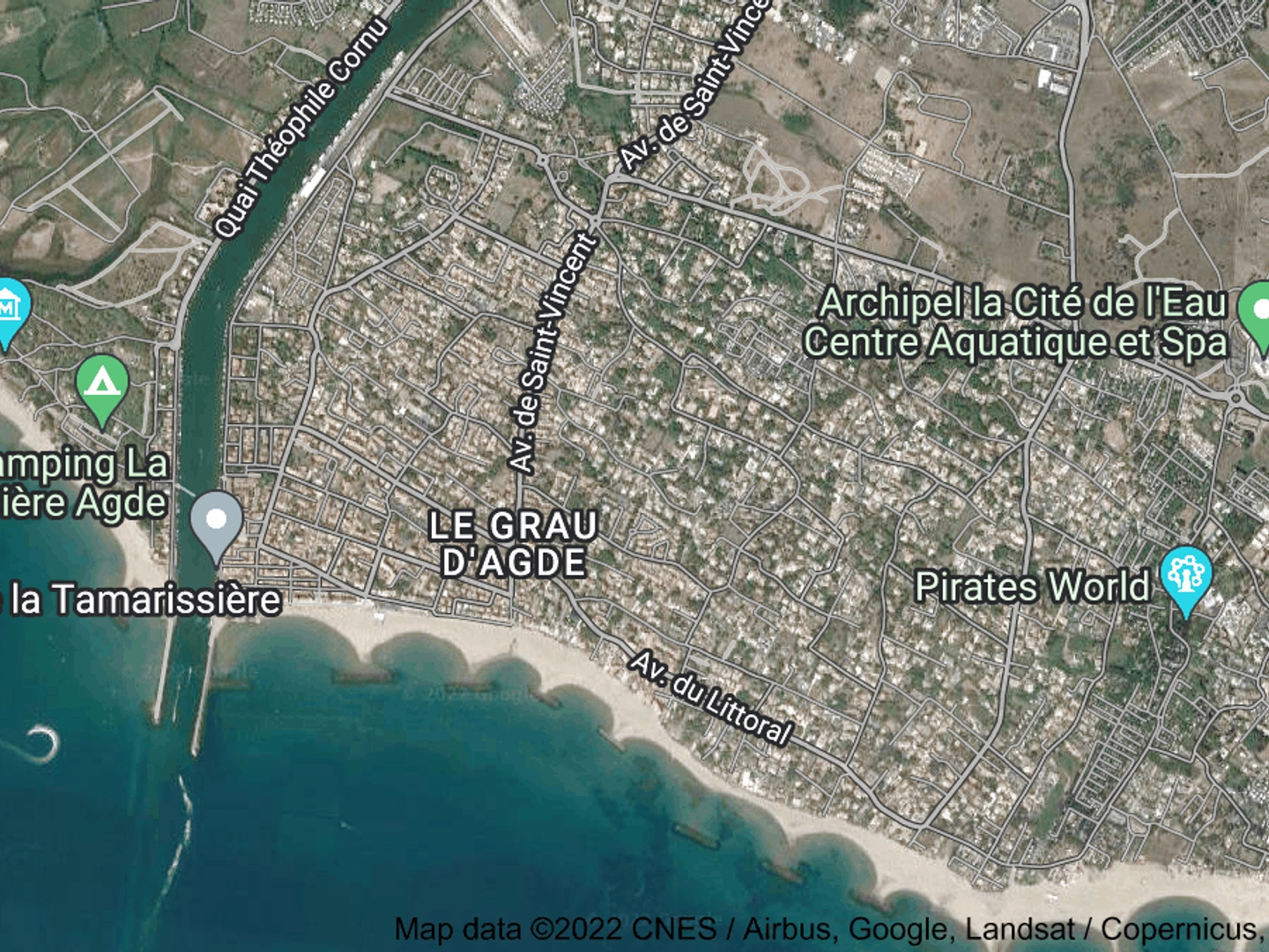 Terrain à vendre - 580m2 - Agde (34300)