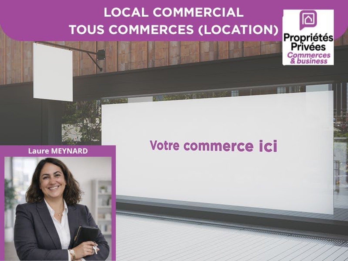 Commerce 1 pièce 75 m²