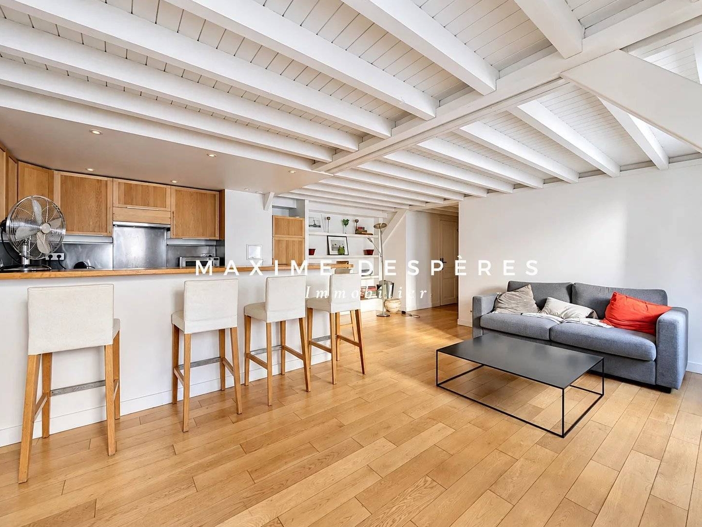 Appartement à vendre - 4 pièces - 72m2 - Paris 3e (75003)