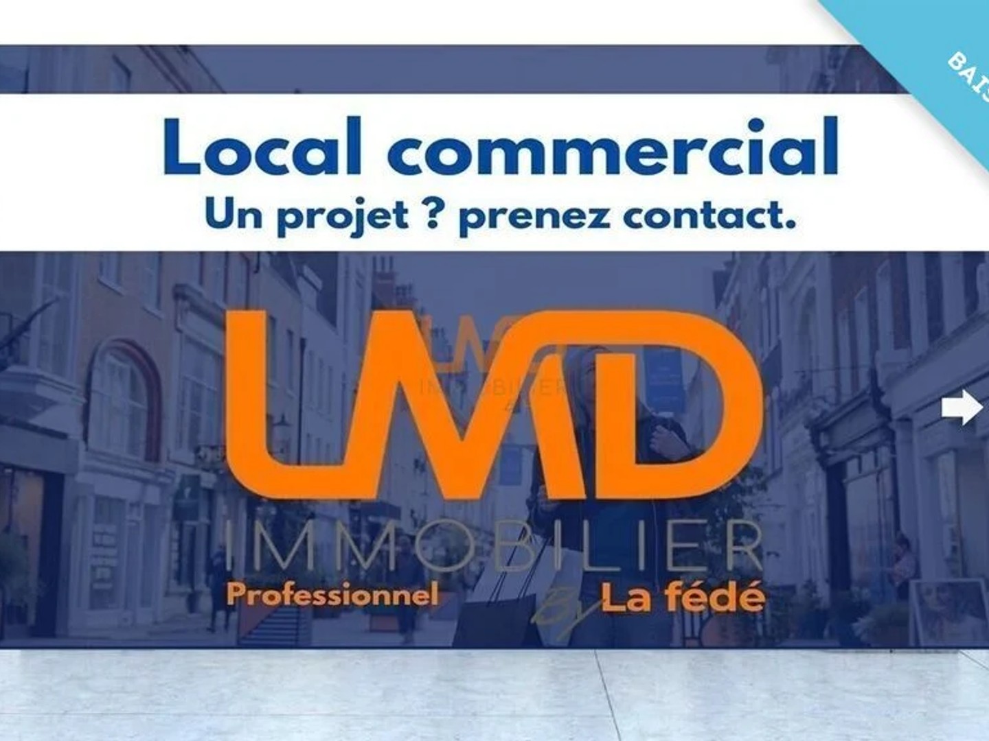 Local 2 pièces 50 m²