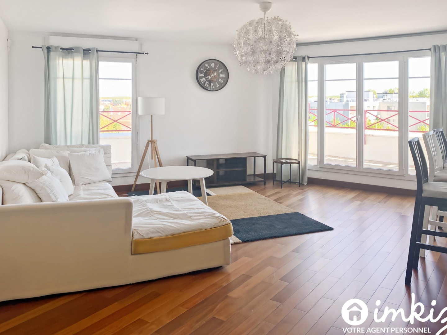 Appartement 3 pièces - lumineux et vue degagée