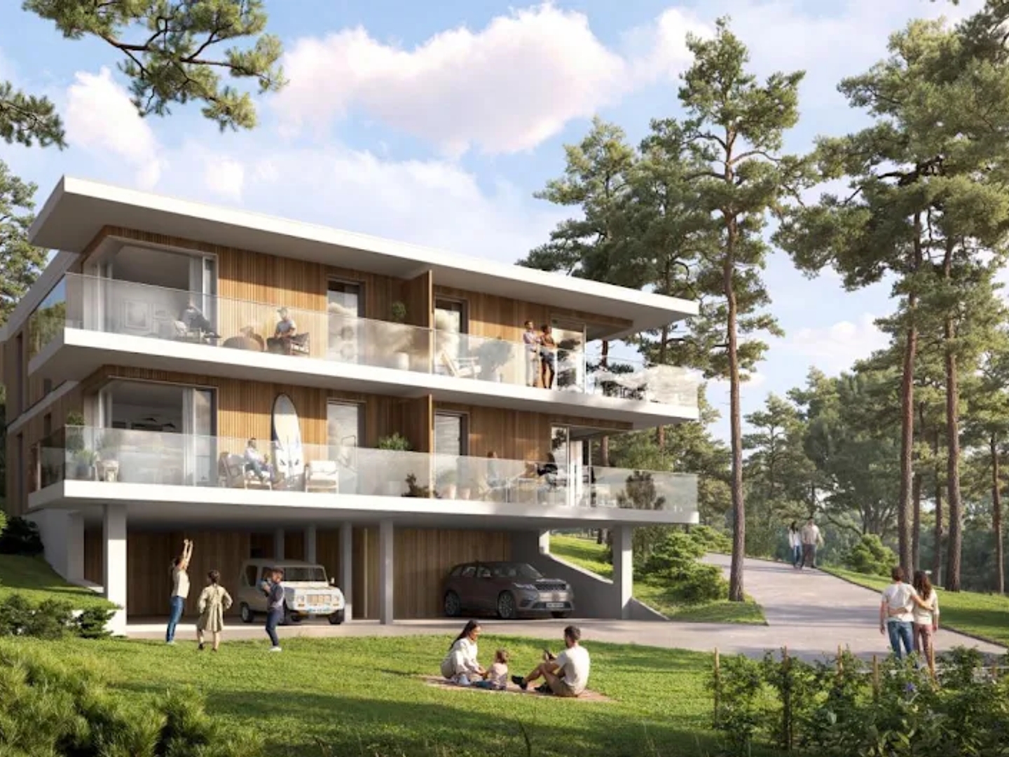 Appartement à vendre - 3 pièces - 73m2 - Neufchâtel-Hardelot (62152)