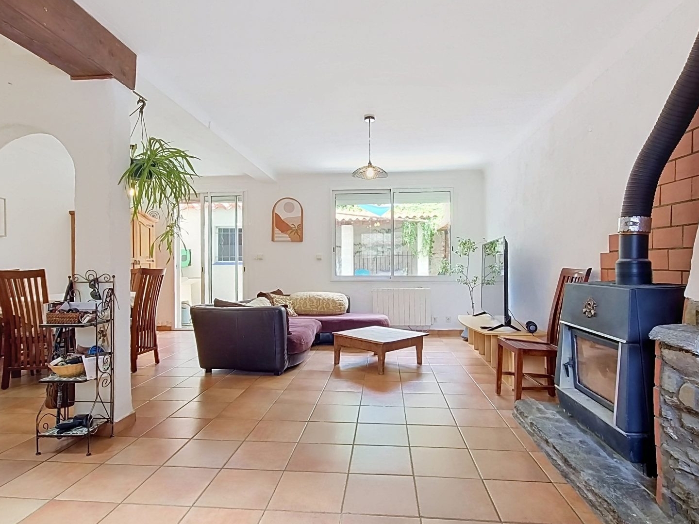 Maison à vendre - 5 pièces - 90m2 - Villeneuve-La-Riv... (66610)