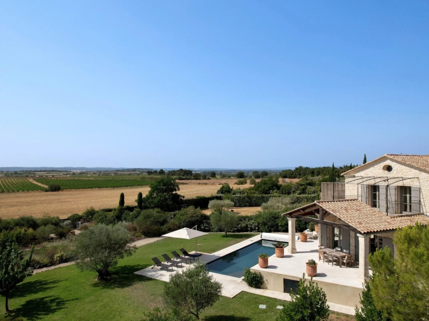 Propriété de 202 m² avec piscine et vue panoramique