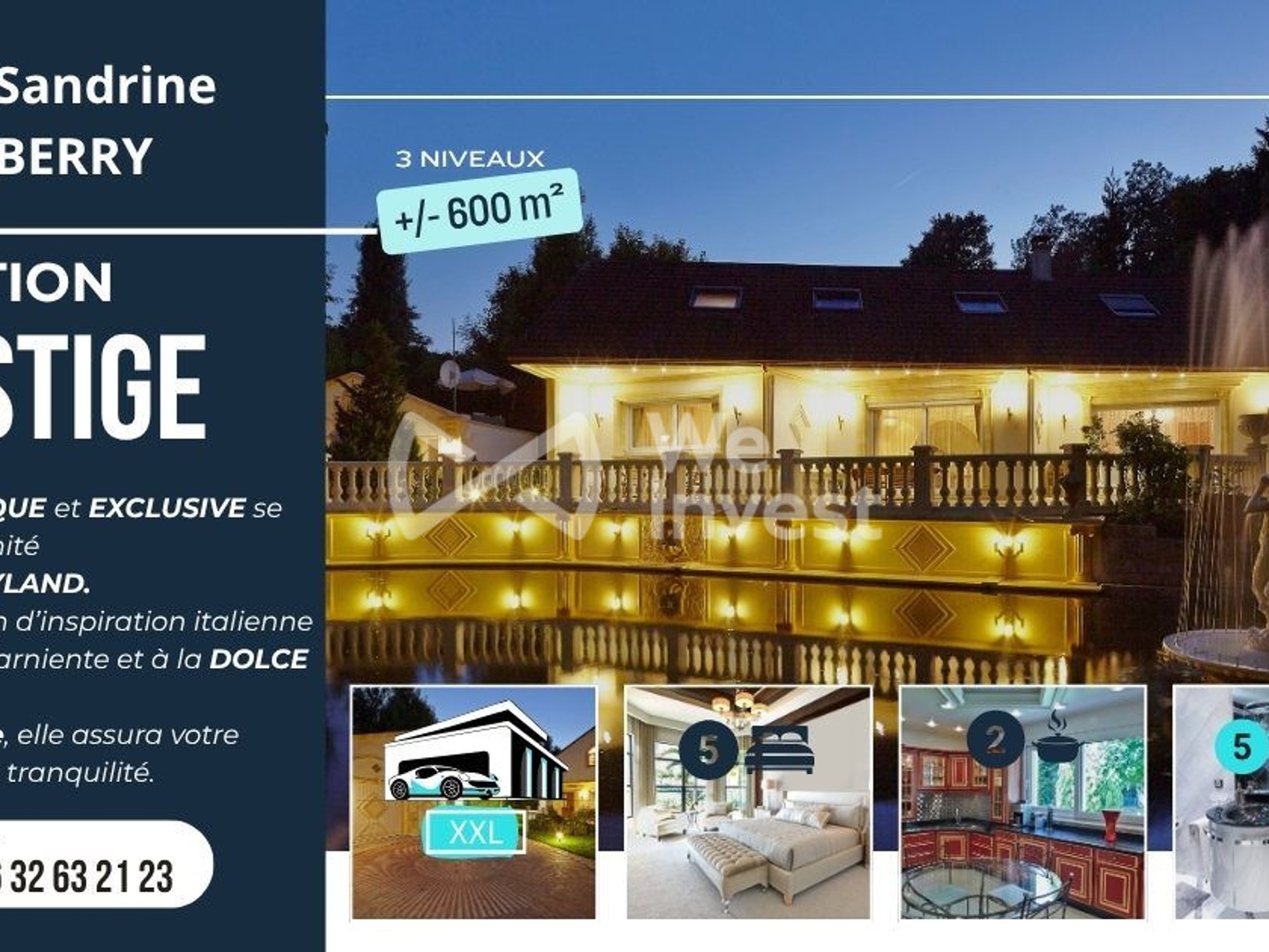 Immeuble à vendre - 10 pièces - 600m2 - Quincy-Voisins (77860)