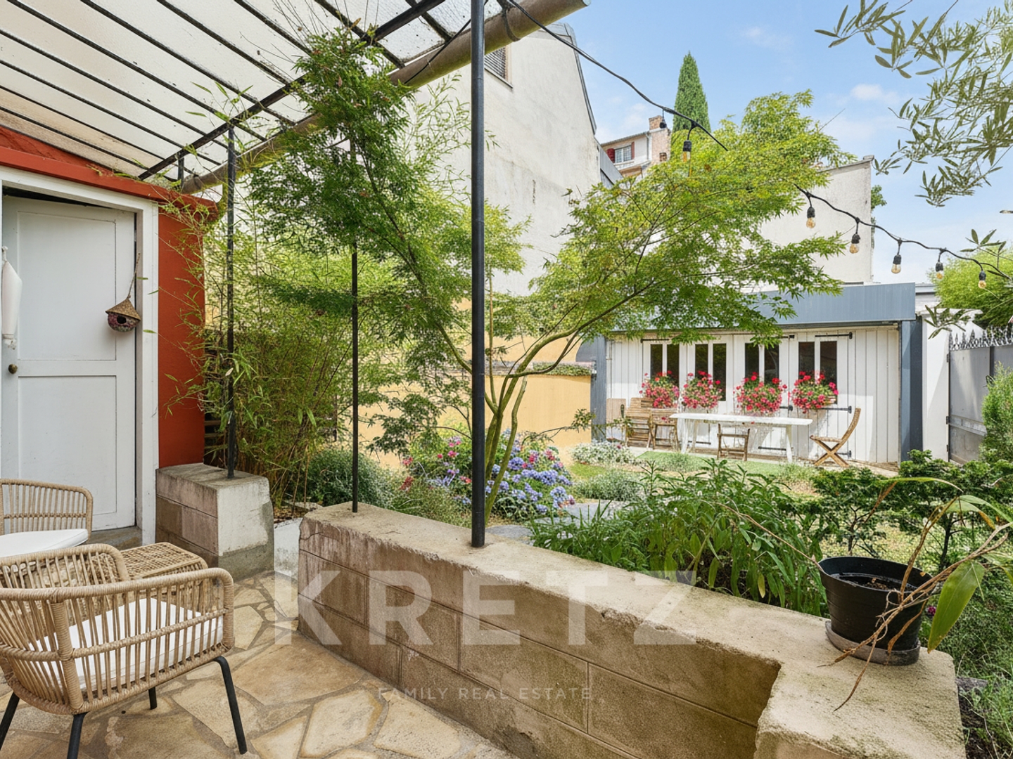 Maison de caractère rénovée avec vue sur Paris et la Tour Eiffel