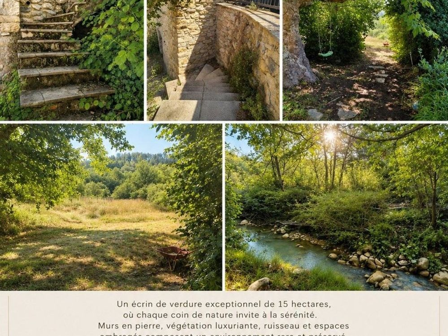 Bâtisse de charme dans un écrin de nature