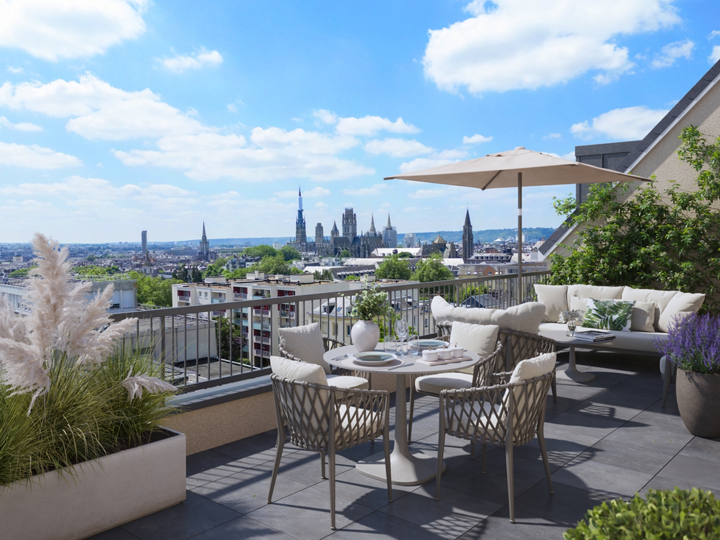 Appartement à vendre - 6 pièces - 152m2 - Rouen (76000)