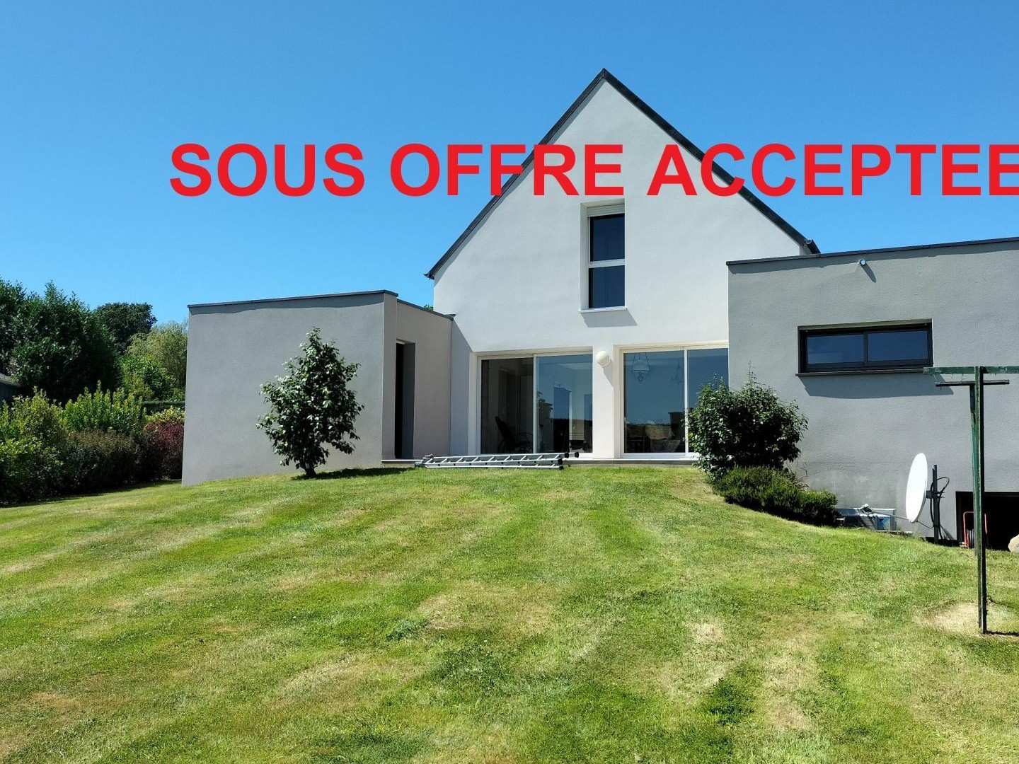 Maison contemporaine vie de plain pied - mer 20 mn