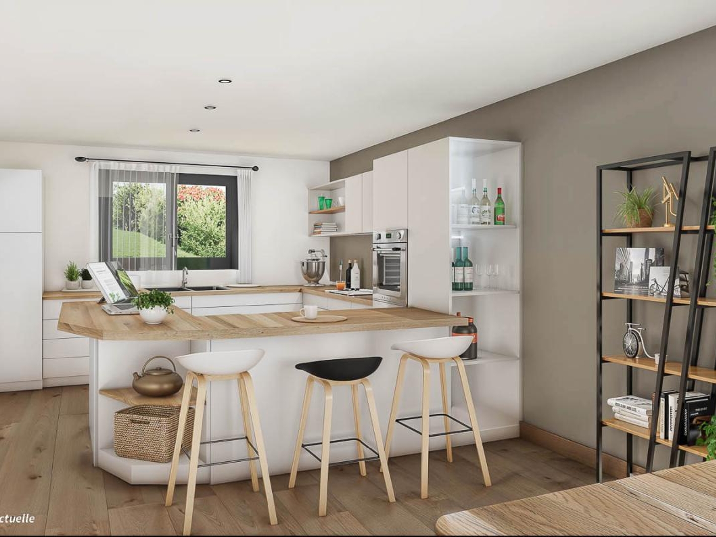 Terrain + maison 96 m²