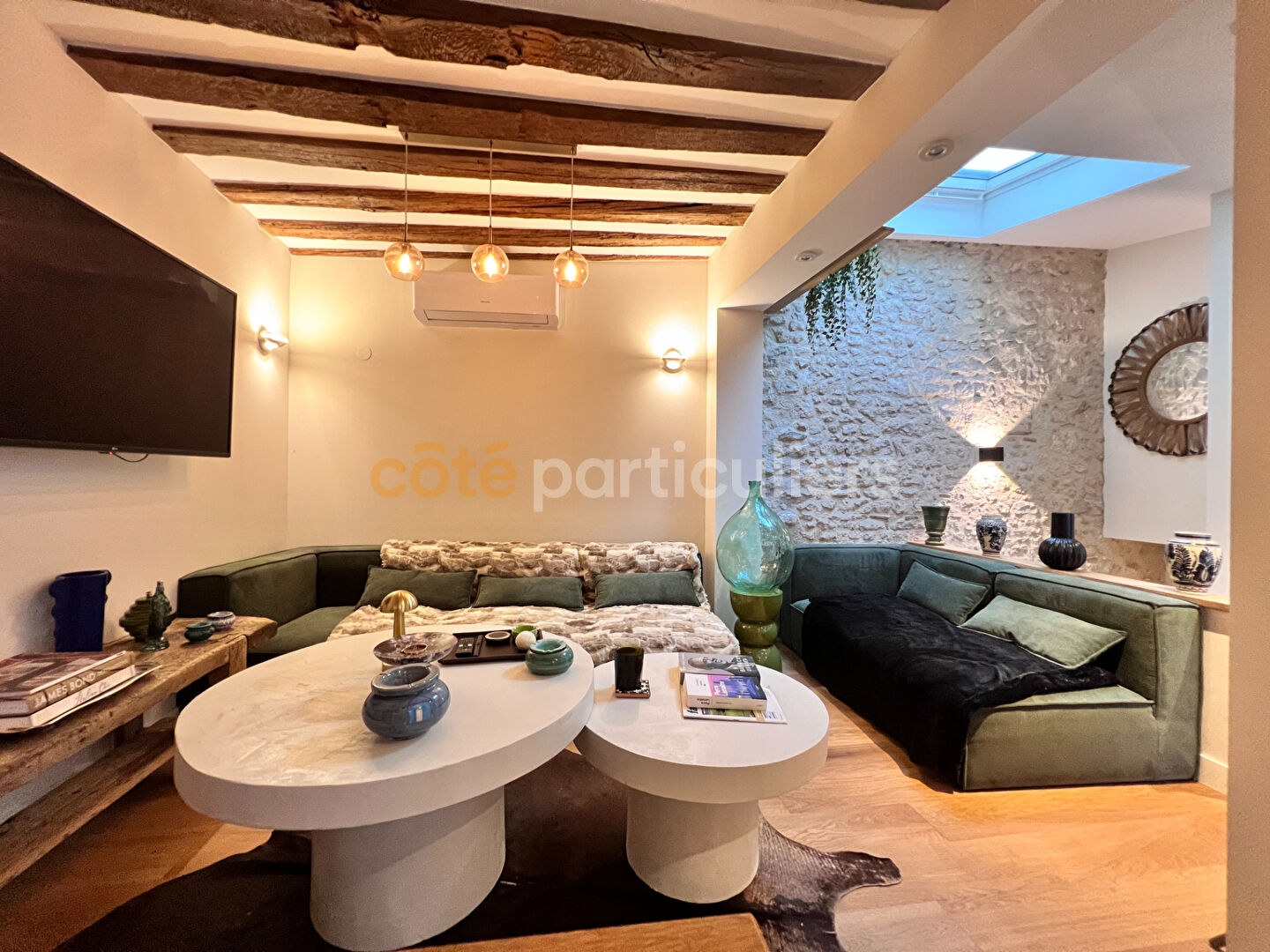 Orléans, appartement atypique de 4 pièces, avec patio privatif