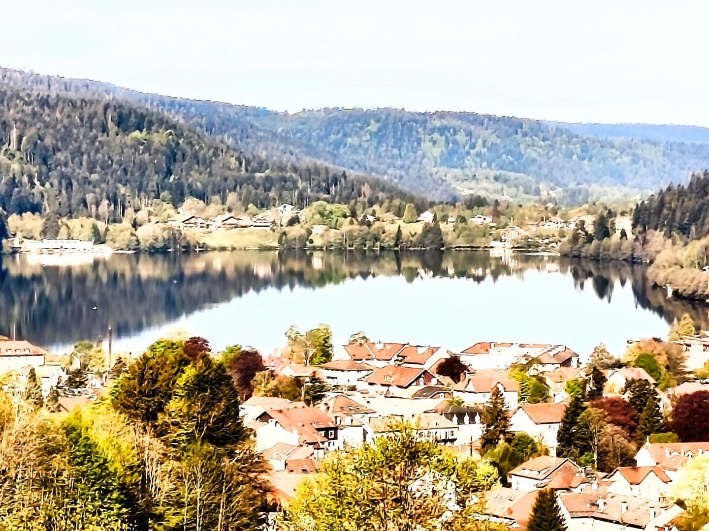 Maison en position dominante avec vue panoramique sur le lac de Gérardmer